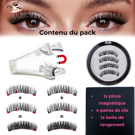 ✨ Un regard intense en 30 secondes – sans colle, application ultra simple